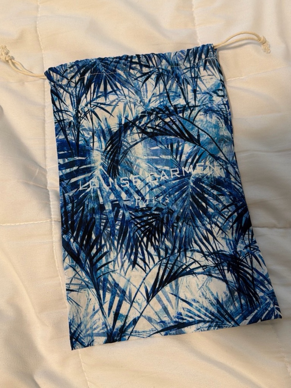 Louise Carmen dust bag